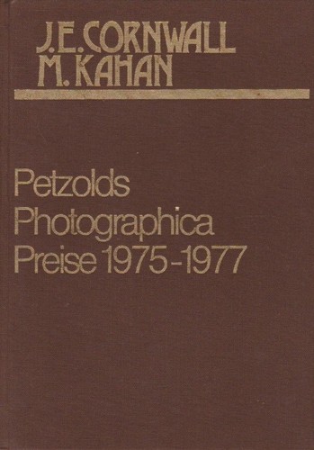 Petzolds photographica preise - petzolds, photographica-preise